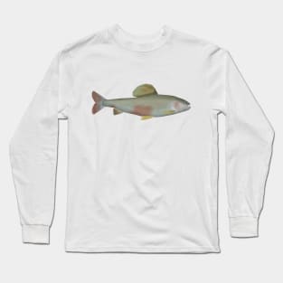 Mongolian Grayling Long Sleeve T-Shirt